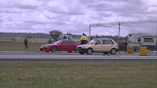 Glen Innes Drags  Honda VS Charade [upl. by Jobe]