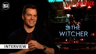 Henry Cavill on The Witcher Season 2 becoming Geralt amp whats new to him in Season two [upl. by Anniahs]