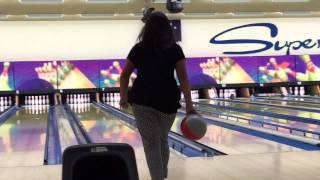 Girl FARTS in bowling alley [upl. by Sheeree]