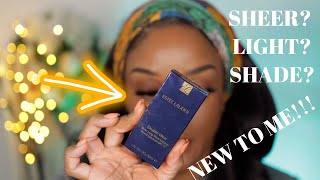 Natural Look Estée Lauder Double Wear Sheer Long Wearing Foundation Review Wear Test 6W1 Sandlewood [upl. by Bakeman951]