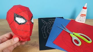 ESCULTURA de PAPEL de SPIDERMAN de ALIEXPRESS  Rompecabezas 3D [upl. by Bellaude559]