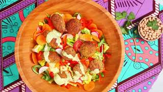 Making Falafel at Home in Air Fryer [upl. by Saffier]