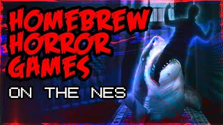 Homebrew Horror on the NES  28 Great Spooky Indie 8bit Games [upl. by Skippy322]