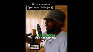 No time to waste Freestyle open verse 🇳🇦💯 hiphop music rap namibia zambia [upl. by Ardnossac]