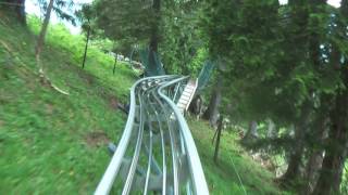 FLOOMZER  Flumser Berg  Sommerrodelbahn [upl. by Althee739]