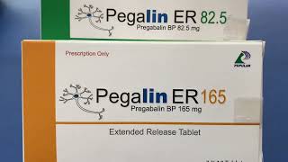 Pegalin ER 330 mg 165 mg 825 mg [upl. by Eiggam]