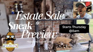 Big Headland Estate Sale Starts Thursday at 8am  Link in Description [upl. by Halimaj]