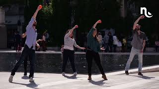 Un weekend dété à Villeurbanne Tuto flashmob  Chorégraphie complète [upl. by Nemraciram]