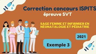 Correction concours daccès aux ISPITS 2021➡️ INP et SFتصحيح مباراة ولوج ISPITS 👩🏻‍⚕️ [upl. by Wachter]