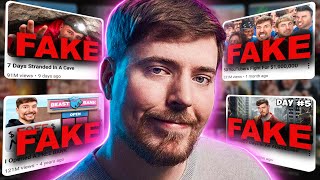 Times MrBeast Faked His NEWEST Videos [upl. by Mallory305]