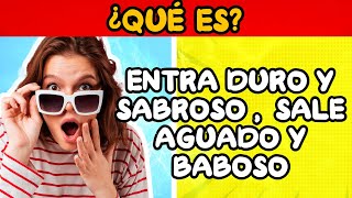 7 ADIVINANZAS CON DOBLE SENTIDO PARA MALPENSADOS ¿PODRÁS CON ESTE RETO  TEST DIVERTIDOS [upl. by Tiffany]