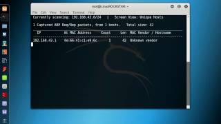 netdiscover Kali Linux [upl. by Hnad]