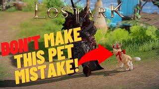 Dont Make This Pet Mistake Lost Ark [upl. by Nera]