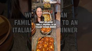 What Asian Family Brings To Italian Dinner🍝 [upl. by Canale823]