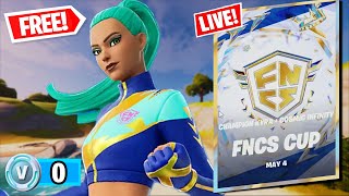 🔴 Winning The FREE FNCS Skin LIVE Champion Kyra FNCS Cup Fortnite Chapter 5 Season 2 [upl. by Osrit]