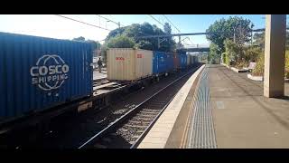 8161 66 27 going thru Kogarah Station in July 2023 [upl. by Haem]