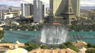 Fountains of Bellagio  Pink Panther Theme Fountain View Room 2012 [upl. by Irene681]