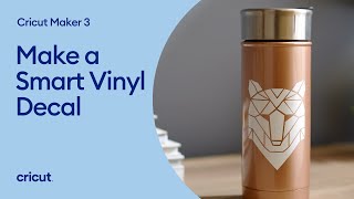 Make a Smart Vinyl Decal with Cricut Maker 3 [upl. by Darwen]