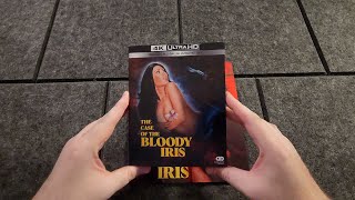 Case Of The Bloody Iris 4K UHD Press Kit Unboxing [upl. by Larrie660]