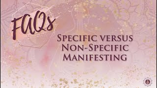 Specific vs NonSpecific Manifesting [upl. by Hutchins494]