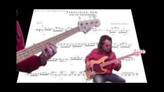 Tom Kennedy quotTransition Jamquot  Bass Cover by Urs Nüssli Part 12 [upl. by Hairahcaz]