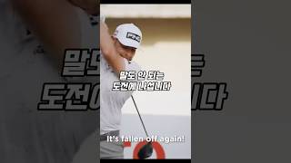 폭 1미터 페어웨이 안착에 도전하는 로리맥길로이와 PGA선수들 golf 골프 [upl. by Nnyllaf]