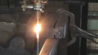 CNC Cutting Using Oxy Hydrogen Gas Generator [upl. by Kcirdorb268]