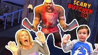 Scary Butcher 3D Horror Gameplay [upl. by Elamor160]