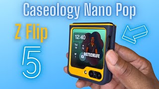 Samsung Galaxy Z Flip 5 Caseology Nano Pop  Great Feel in Hand [upl. by Tsyhtema928]