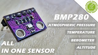 BMP Barometric Pressure amp Altitude Sensor module  Weather sensor [upl. by Hoxie]