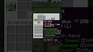 Como Fazer uma Espada de Vidro no Minecraft com Mods [upl. by Farnham]