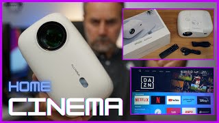 Proiettore ALLIWAVA PR550  Android TV 11  400 Ansi lumen FullHD  la recensione completao [upl. by Orabel]