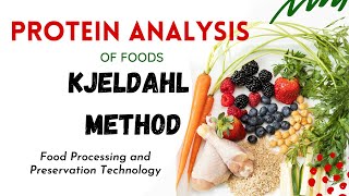 How to Determine Protein Content of Foods I Kjeldahl Method I Food Science and Technology [upl. by Elata]