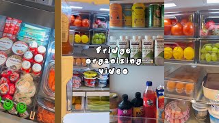 ✨Satisfying fridge organizing and restocking videos 🧊🍨 ASMR satisfying 🎙️ tiktok compilations [upl. by Haughay]