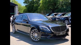 2016 Mercedes S Class S350d LWB AMG Line with Rear Entertainment for sale at George Kingsley [upl. by Hnah]