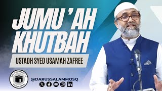 Lessons from the Life of Prophet Ibrahim AS  Ustadh Syed Usamah Zafree  Jumuah Khutbah [upl. by Robbert]