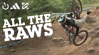 ALL THE RAWS  Downhill Mountain Bike World Cup Racing 2022 [upl. by Eivad]