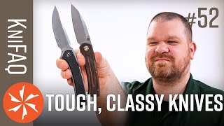 KnifeCenter FAQ 52 Hard Use Classy Knives  Italian Style DCA’s Knife Influences [upl. by Morgan]