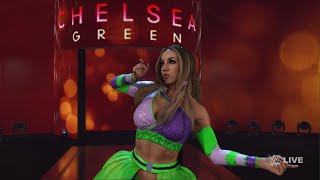 WWE 2K24  Chelsea Green VS Adrianna Rizzo VS Ava Moreno [upl. by Ellora324]