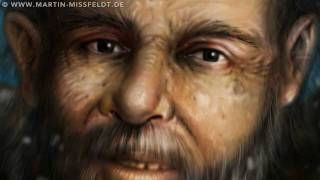 Iceman Otzi  mummy face reconstruction [upl. by Airlia]