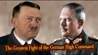 This was the Dramatic Discussion between Guderian and Hitler that led to the General being Dismissed [upl. by Kaspar196]