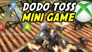 Ark Survival Evolved Mini Games Dodo Toss wSubscribers Xbox One [upl. by Sumner]