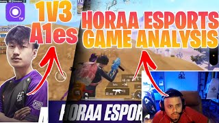 Cr7 HORAA LIVE ANALYSIS ON HORAA ESPORTS 💜 MrBoro 1V3 A1 TMT Esports 🔥  GAURABYT cr7horaa horaa [upl. by Idnaj673]