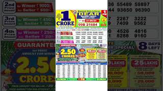 DEAR LOTTERY SAMBAD MORNING 1PM RESULT TODAY LIVE DRAW ON 21112024 NAGALAND [upl. by Aztiray]