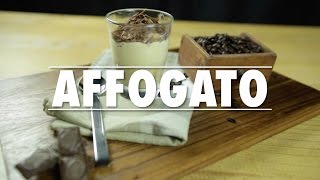 Como Fazer Affogato Italiano  Sorvete com Espresso  Gourmet a dois [upl. by Haleemaj]