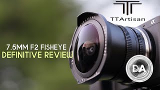 TTArtisan 75mm F2 Fisheye Review APSC [upl. by Vipul]