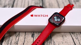 Apple Watch Series 7 How to Attach or Change Bands [upl. by Hassin]