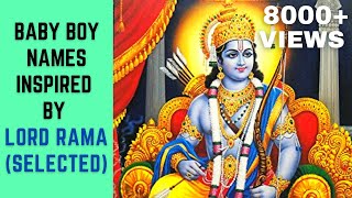 💪 Lord Rama Names for Baby Boy  Lord Rama names for baby boys [upl. by Knorring291]