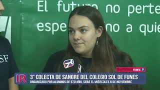 Jornada de colecta de sangre en el Colegio Del Sol [upl. by Lirva]