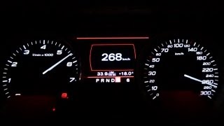 Audi S8 V10 Acceleration 0268 kmh Kickdown Beschleunigung Autobahn Quattro 4E Full Throttle [upl. by Stutzman235]